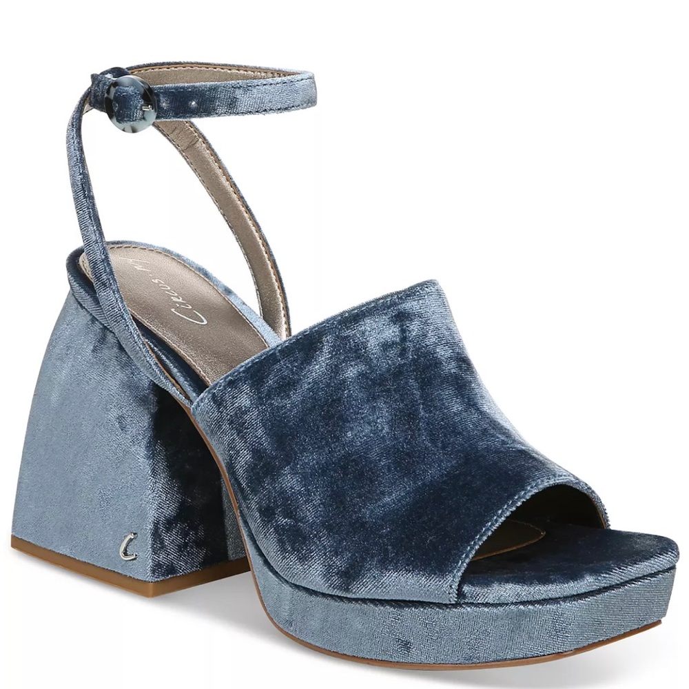Circus by Sam Edelman Miranda Heels in Blue Velvet